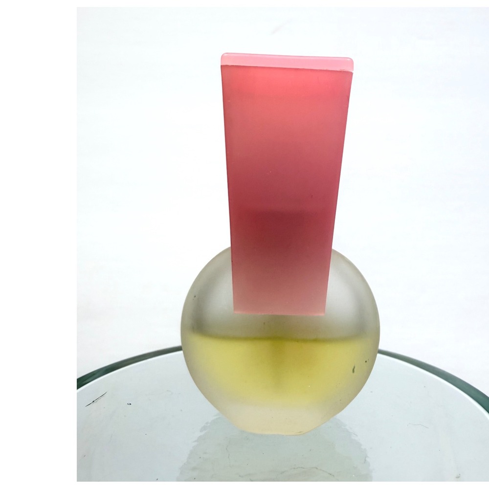 Vintage Coty Exclamation Blush Cologne Spray .375 FL OZ 11 mL Pink Cap Frosted